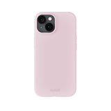 Holdit iPhone 15 Soft Touch Silikone Case - Pale Pink