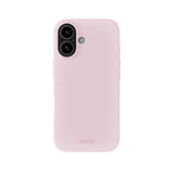 Holdit iPhone 16 Soft Touch Silikone Case - Pale Pink