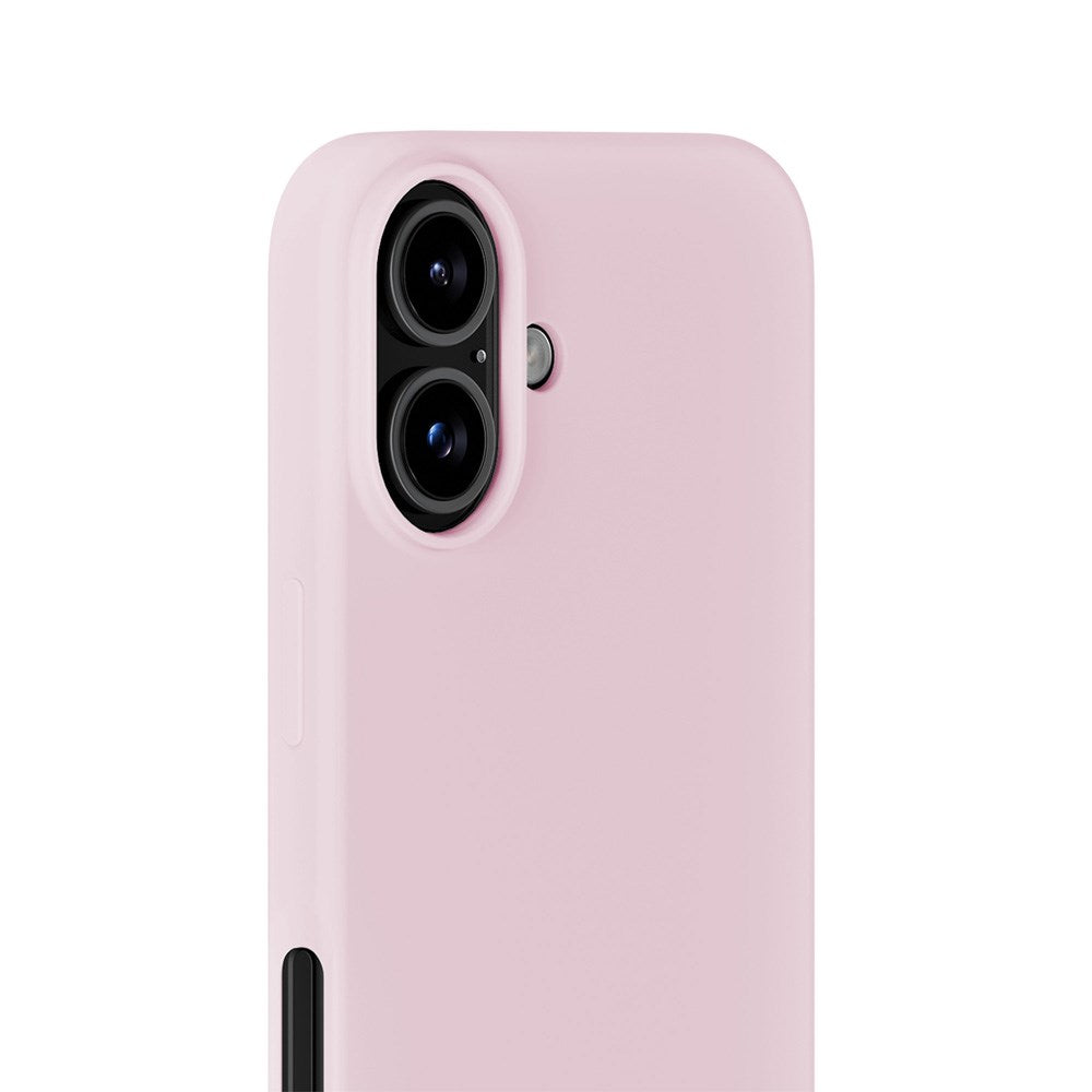 Holdit iPhone 16 Soft Touch Silikone Case - Pale Pink