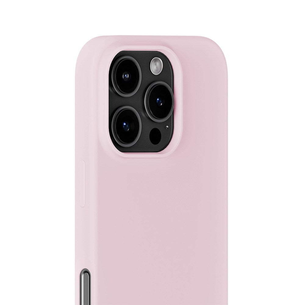 Holdit iPhone 16 Pro Soft Touch Silikone Case - Pale Pink