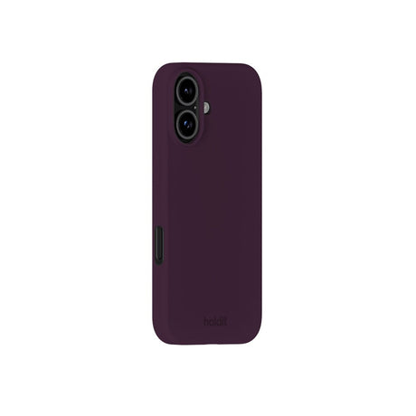 Holdit iPhone 16 Soft Touch Silikone Case - Deep Plum