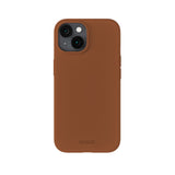 Holdit iPhone 15 Soft Touch Silikone Case - Almond Brown
