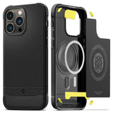 iPhone 14 Pro Spigen Rugged Armor Case - MagSafe Compatible - Black