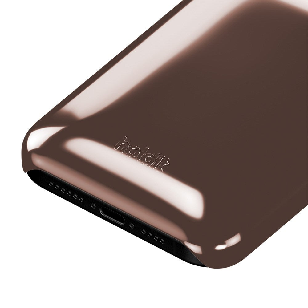 Holdit iPhone 16 Pro Max Puffy Case - Chocolate