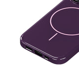 Holdit iPhone 16 Mono Case - MagSafe Compatible - Deep Plum / Pink