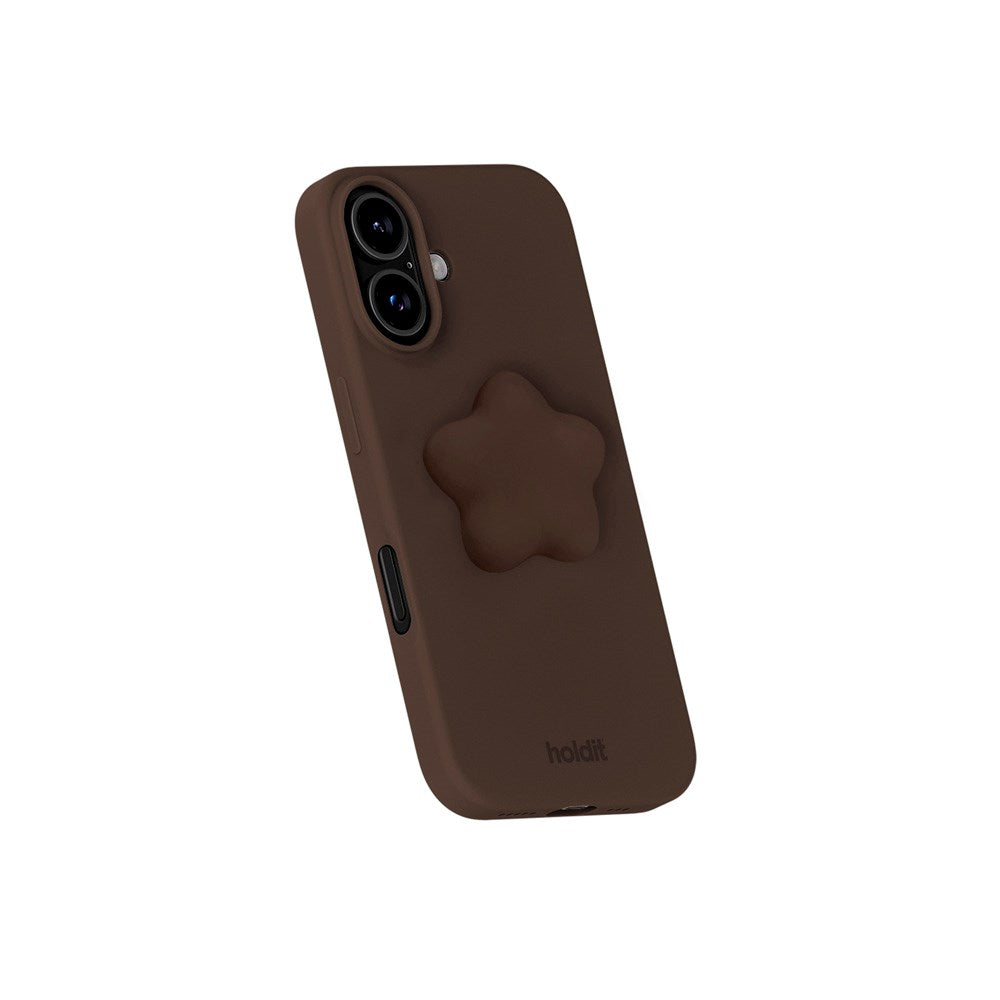 Holdit 3D Silicone Sticker Star - Chocolate