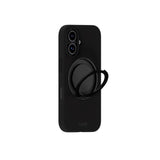 iPhone 16 Holdit Silicone Stand Case - Black