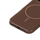 Holdit iPhone 16 Pro Max Mono Case - MagSafe Compatible - Chocolate / Beige