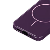 Holdit iPhone 12 / 12 Pro Mono Case - MagSafe Compatible - Deep Plum / Pink