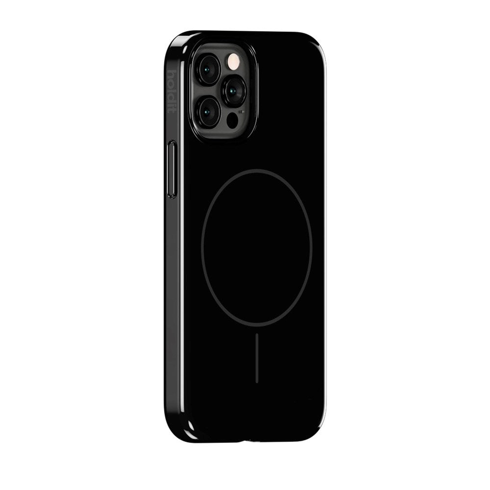 Holdit iPhone 12 / 12 Pro Mono Case - MagSafe Compatible - Black / Gray