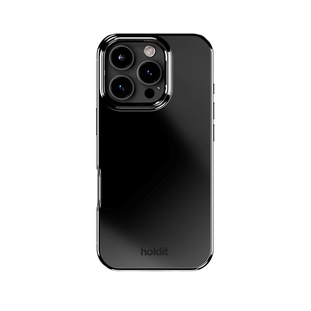 Holdit iPhone 16 Pro Mirror Case - MagSafe Compatible - Black