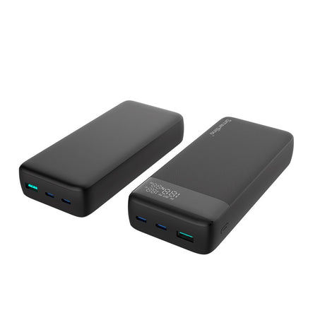 Smartline 20.000mAh Powerbank with PD / QC3.0 & LED-Display - Black