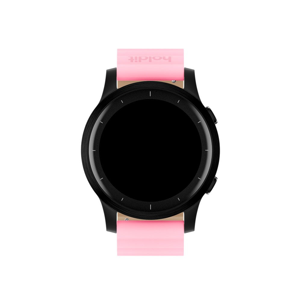 Universal Holdit Silicone Magnet Strap (20mm) - Pink / Beige