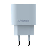Smartline 20W Wall Charger with 1 x USB-C – Light Blue