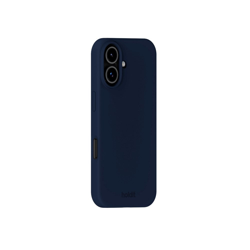 Holdit iPhone 17 Soft Touch Silicone Case - Midnight Blue