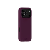 Holdit iPhone 17 Pro Soft Touch Silicone Case - Deep Plum
