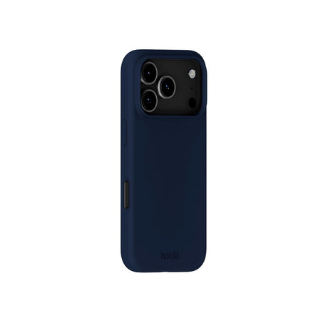 Holdit iPhone 17 Pro Soft Touch Silicone Case - Midnight Blue