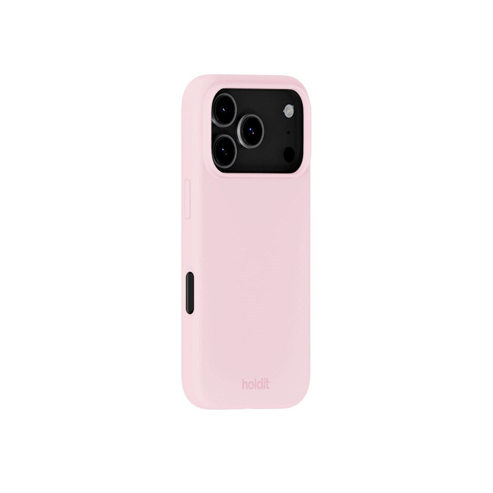 Holdit iPhone 17 Pro Max Soft Touch Silicone Case - Pale Pink