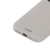 iPhone 16 Pro Max Holdit Soft Touch Silicone Case - Wool Gray