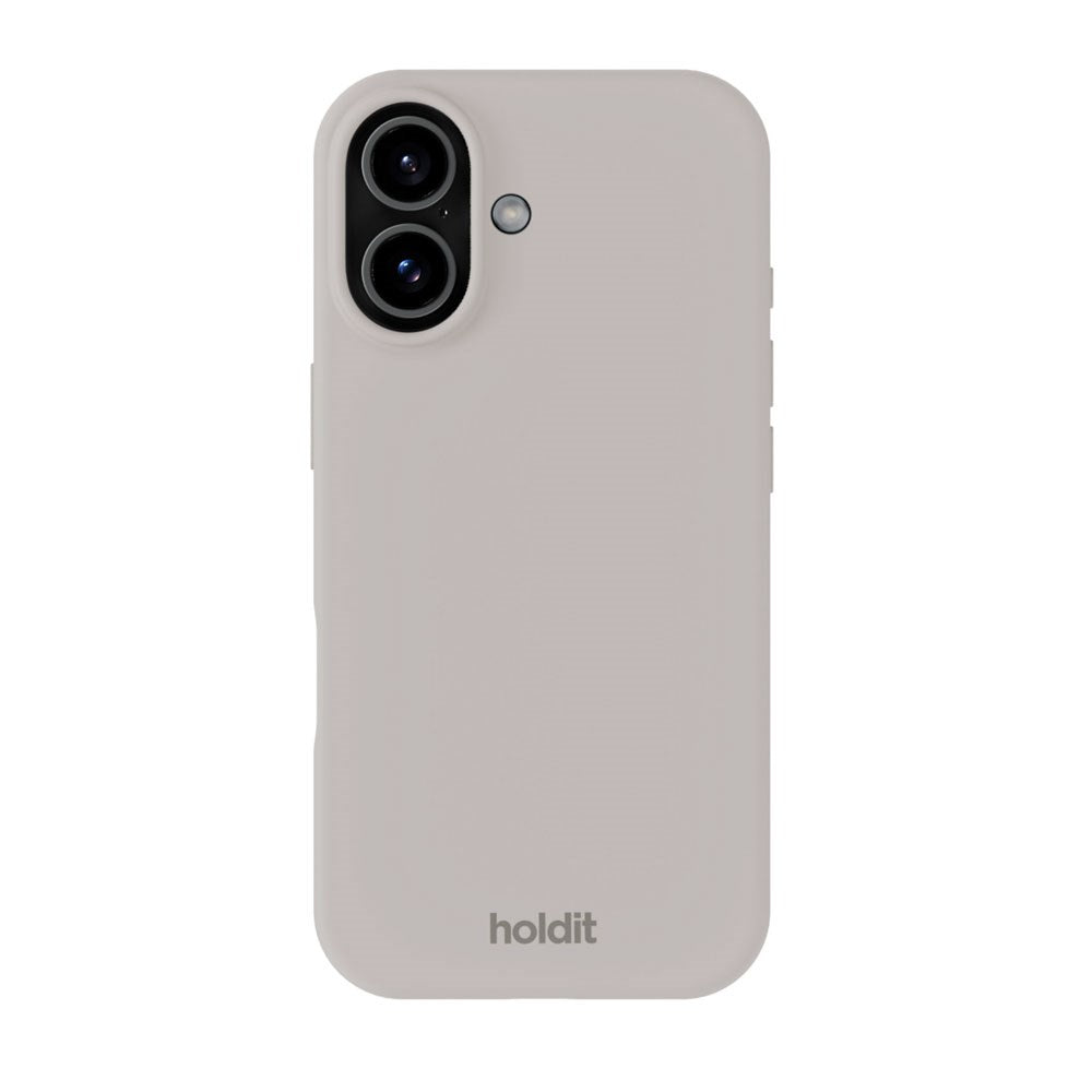iPhone 17 Holdit Soft Touch Silicone Case - Wool Gray