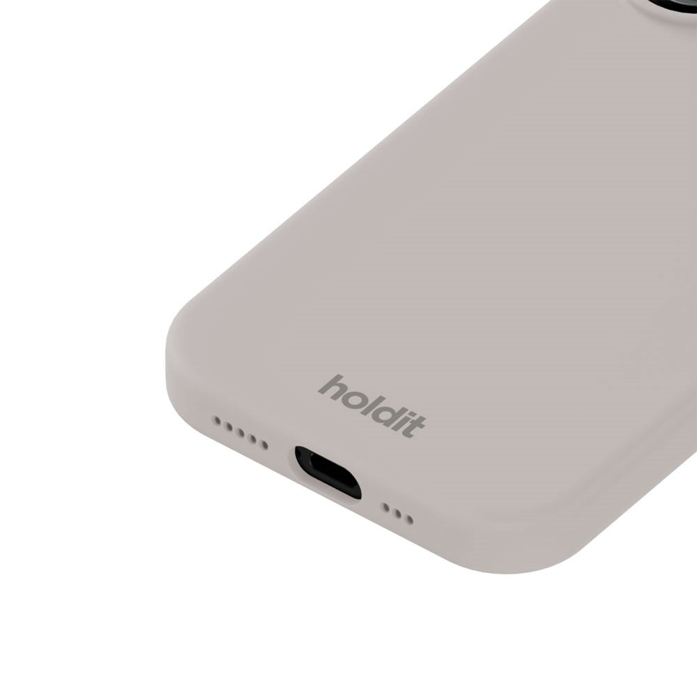 iPhone 17 Holdit Soft Touch Silicone Case - Wool Gray