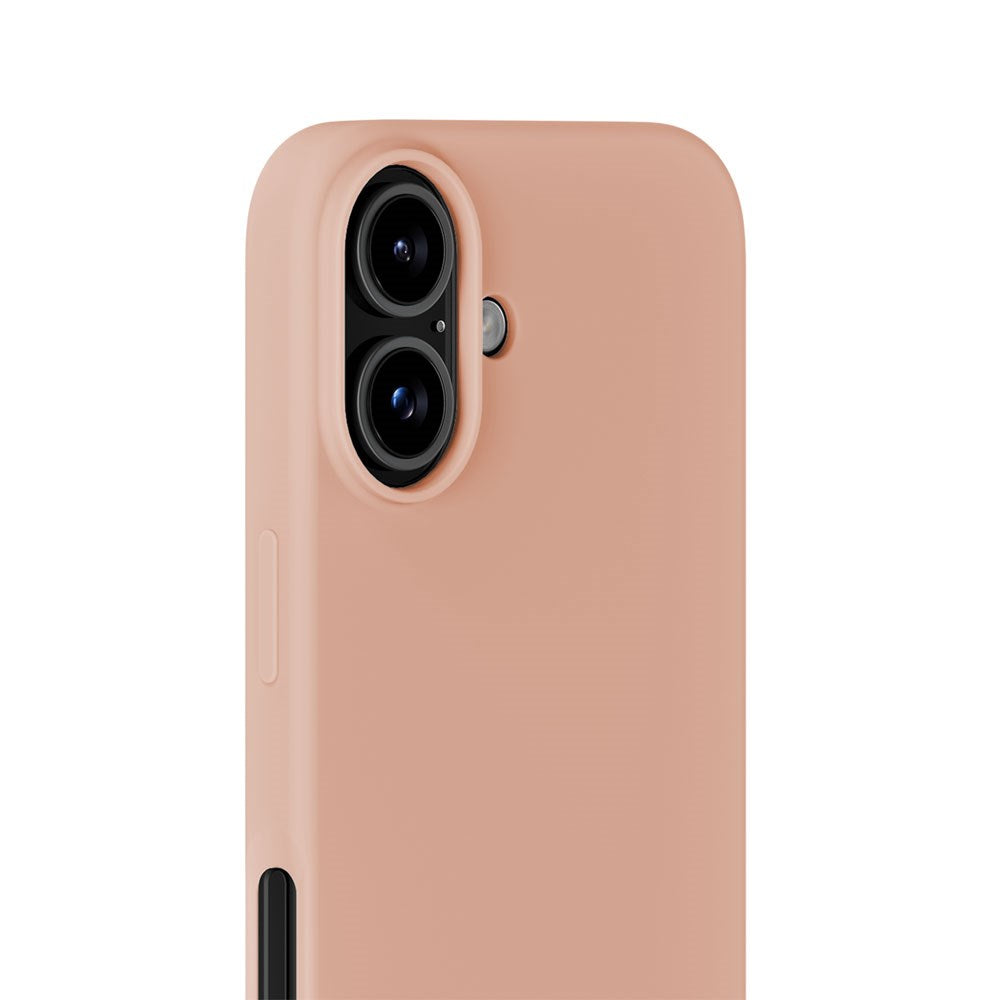 iPhone 16 Holdit Soft Touch Silicone Case - Bare Pink