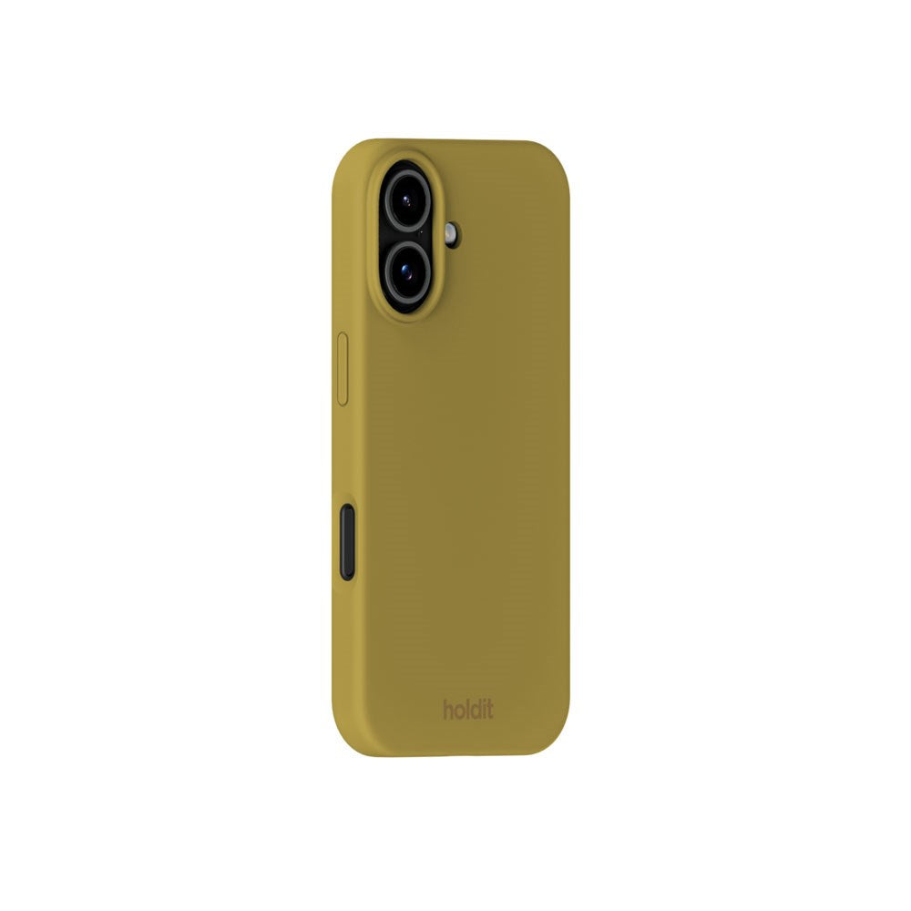 iPhone 17 Holdit Soft Touch Silicone Case - Warm Olive