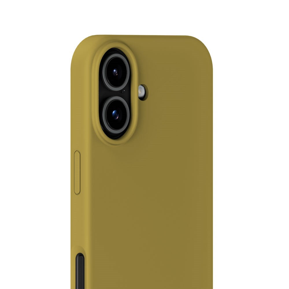 iPhone 17 Holdit Soft Touch Silicone Case - Warm Olive