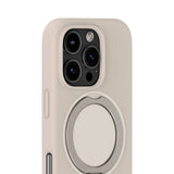iPhone 16 Pro Max Holdit Silicone Stand Case - Light Beige