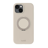 iPhone 17e / 16e / 15 Holdit Silicone Stand Case - Light Beige