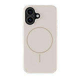 iPhone 16 Holdit Mono Case - MagSafe Compatible - Light Beige / Beige