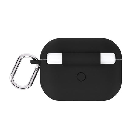 Apple AirPods Pro (1st & 2nd Gen.) Holdit Silicone Case with Carabiner - Black