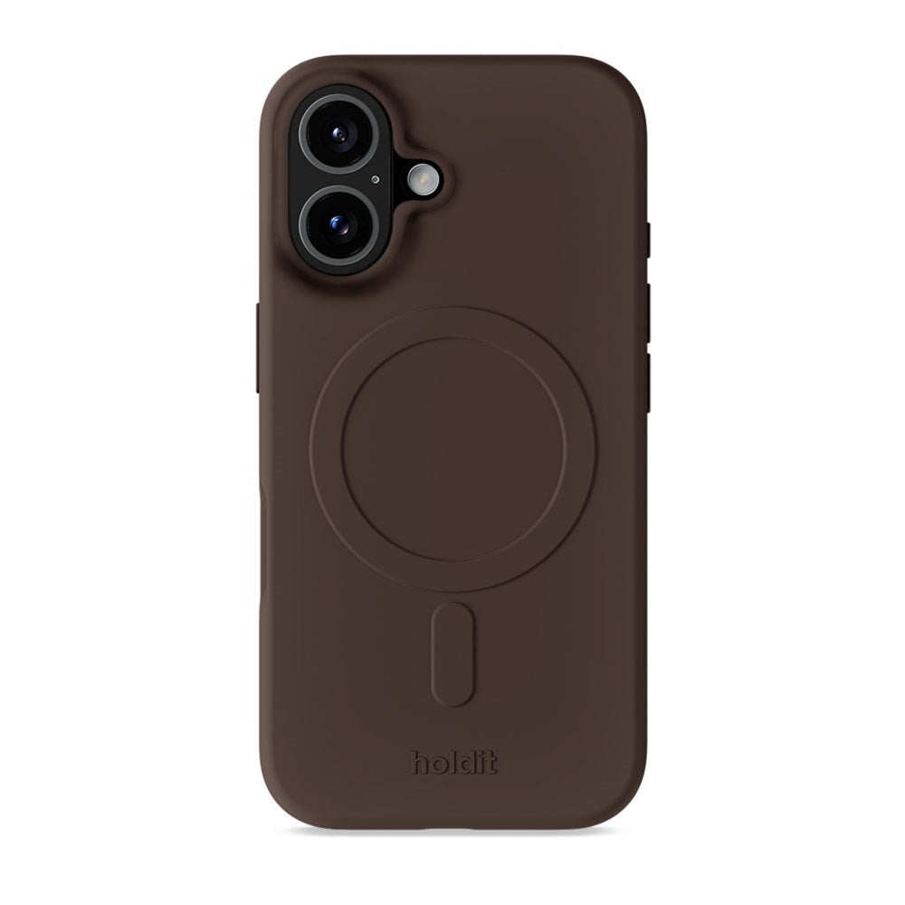 iPhone 16 Holdit Soft MagSafe Case - Chocolate