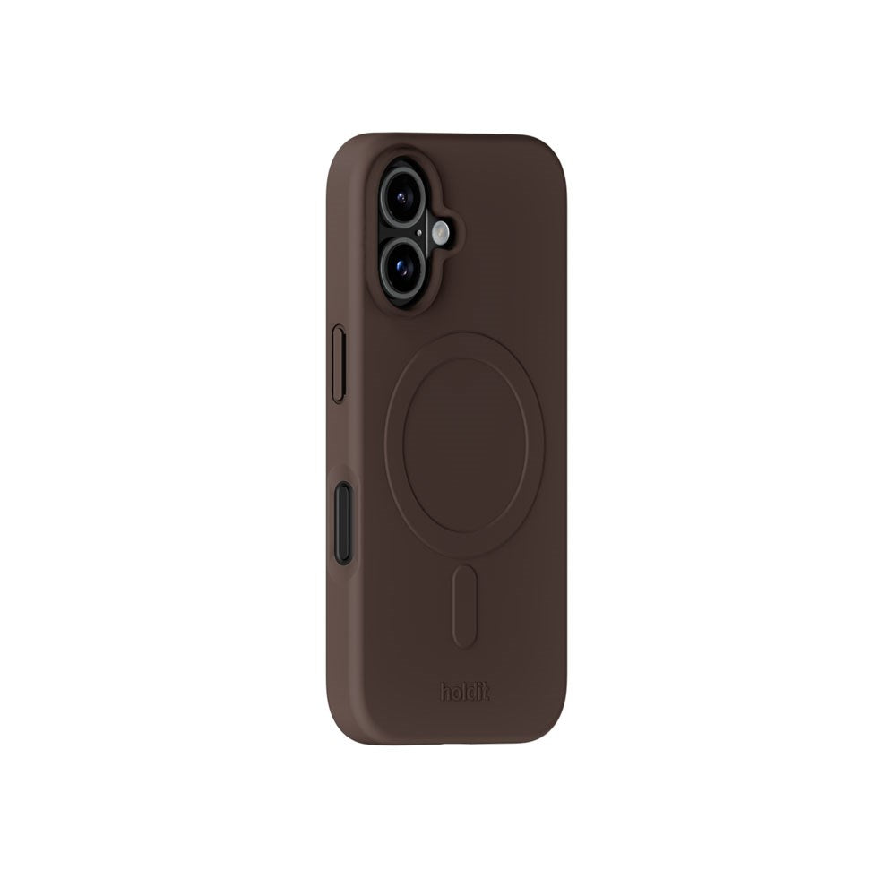 iPhone 16 Holdit Soft MagSafe Case - Chocolate