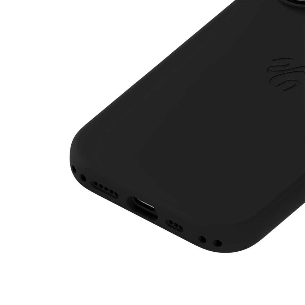 iPhone 16 Holdit Soft Touch MagSafe Silicone Case - Black