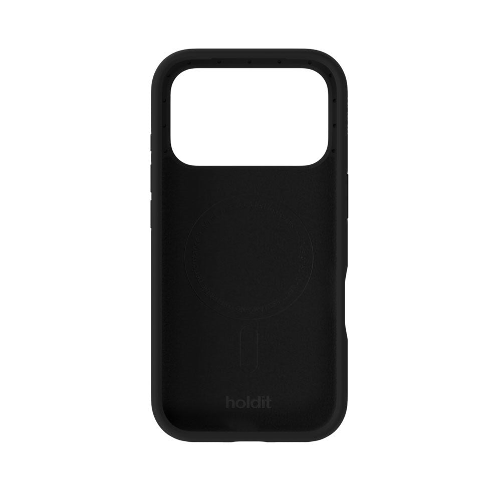 iPhone 17 Pro Holdit Soft Touch MagSafe Silicone Case - Black