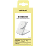 Smartline Foldable 3-in-1 Wireless Charger 25W - Qi2 Compatible - White
