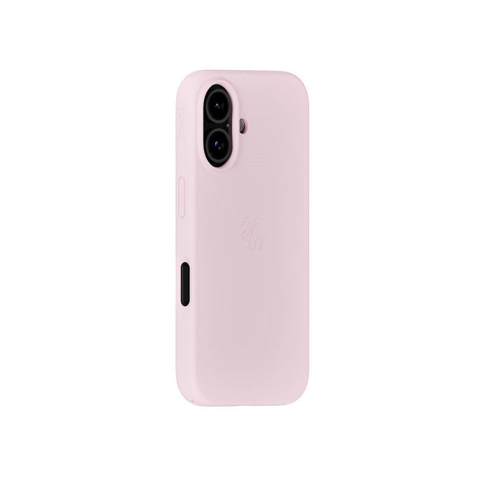 iPhone 16 Holdit Soft Touch MagSafe Silicone Case - Pale Pink