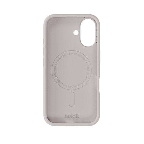iPhone 16 Holdit Soft Touch MagSafe Silicone Case - Wool Gray