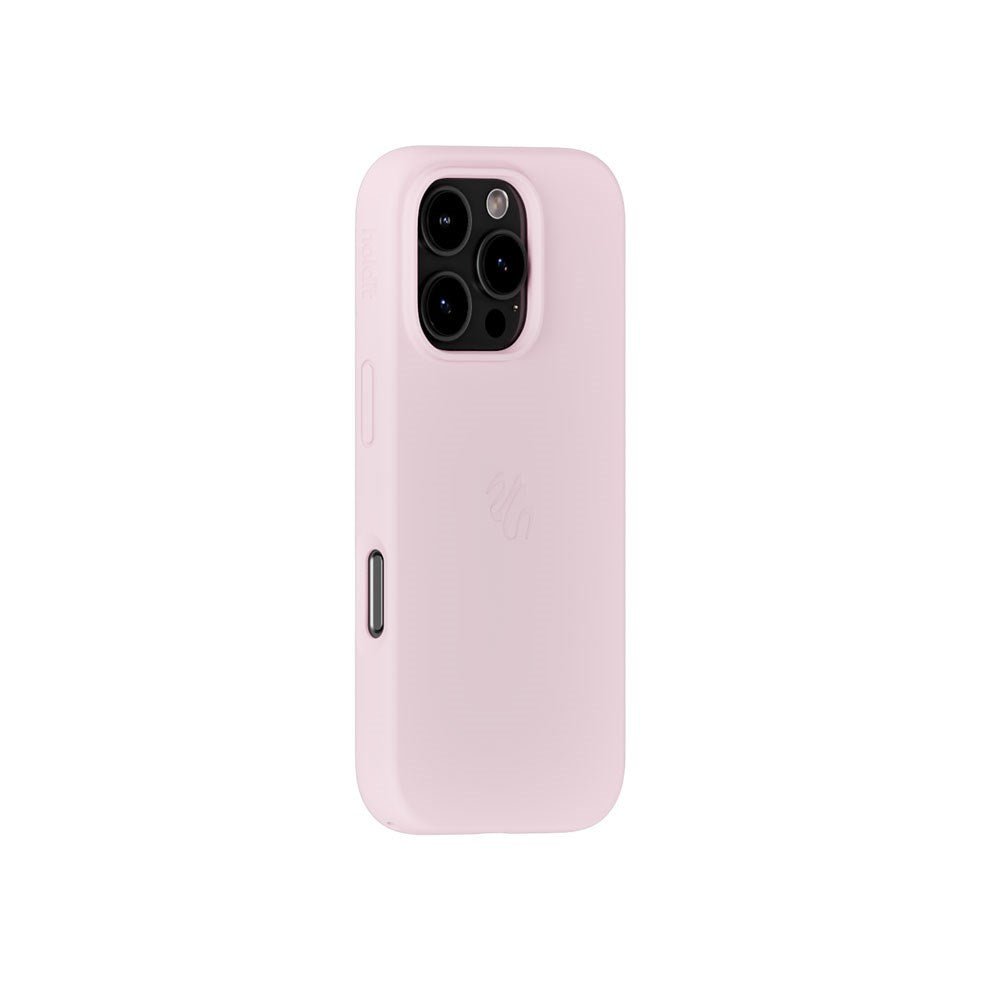 iPhone 16 Pro Holdit Soft Touch MagSafe Silicone Case - Pale Pink