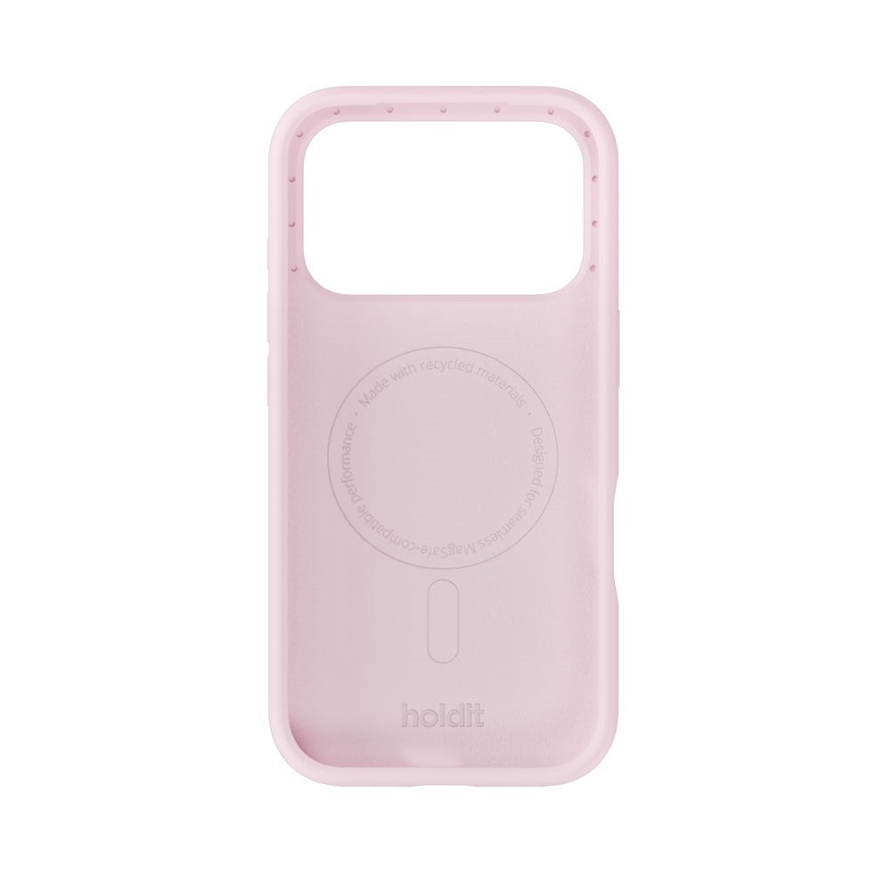 iPhone 17 Pro Holdit Soft Touch MagSafe Silicone Case - Pale Pink