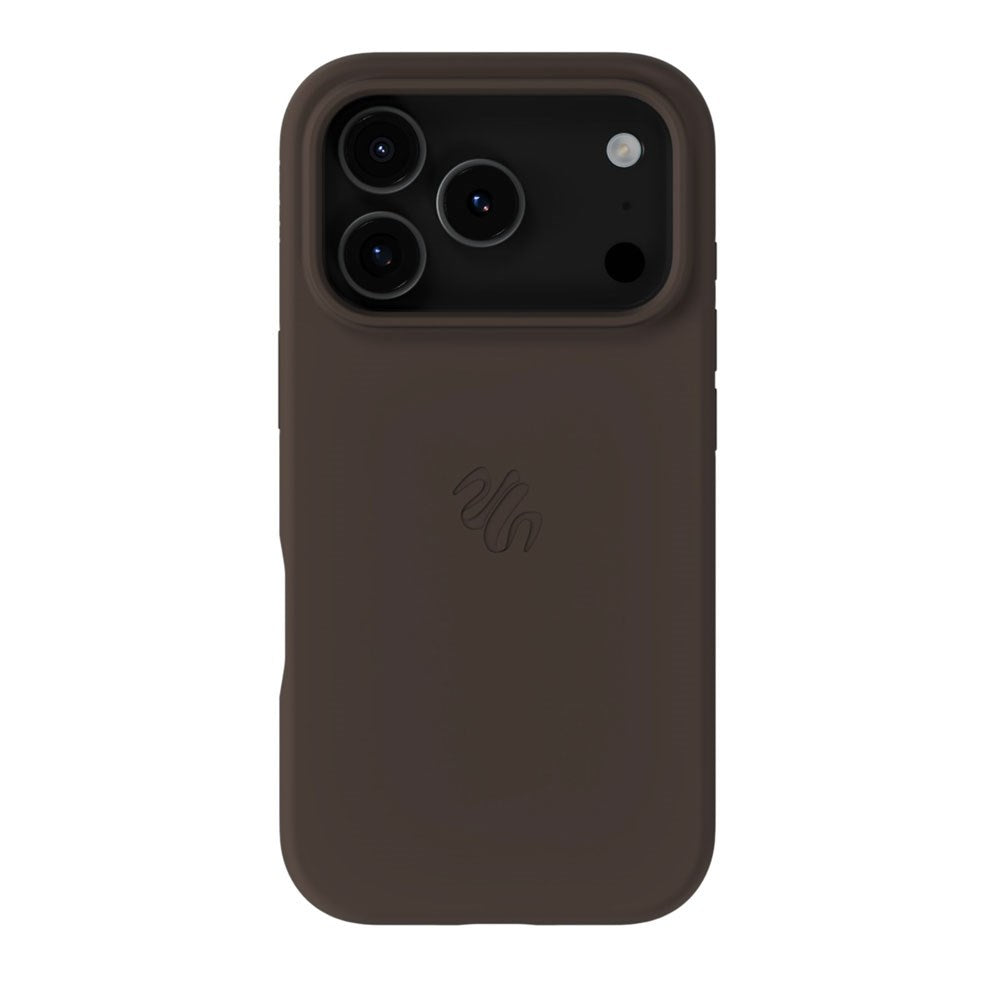 iPhone 17 Pro Holdit Soft Touch MagSafe Silicone Case - Chocolate