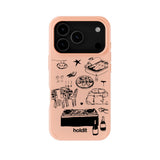 iPhone 17 Pro Holdit Graphic Print Case - Bare Pink