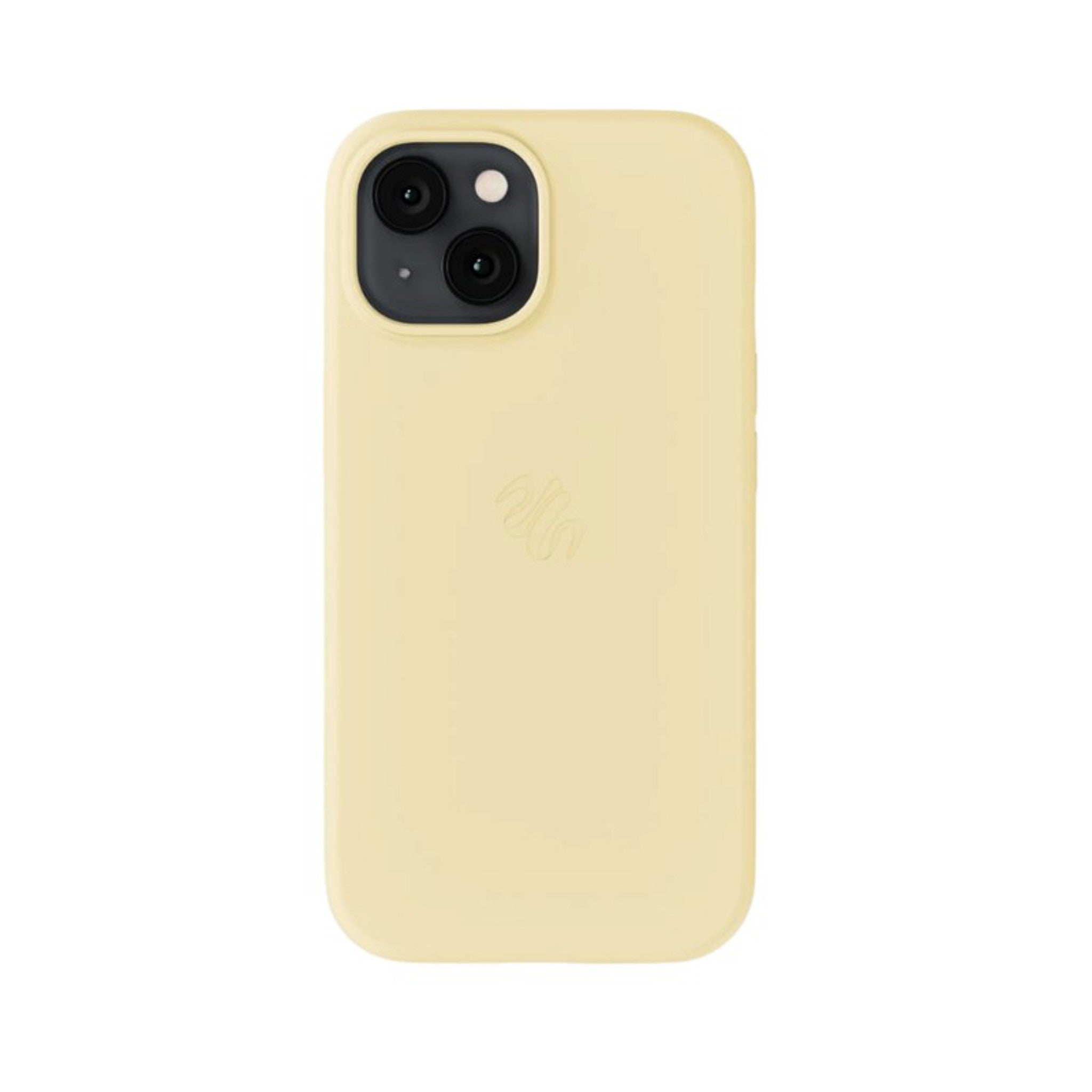 iPhone 17e / 16e / 15 / 14 / 13 Holdit Soft Touch MagSafe Silicone Case - Butter Yellow