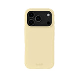 iPhone 18 Pro / 17 Pro Holdit Soft Touch Silicone Case - Butter Yellow