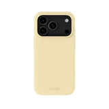 iPhone 18 Pro Max / 17 Pro Max Holdit Soft Touch Silicone Case - Butter Yellow
