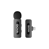 BOYA BY-V1 Wireless Microphone with Lightning - Black