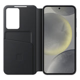 Original Samsung Galaxy S24 Smart View Wallet Case - Black (EF-ZS921CBEGWW)