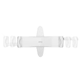 Deltaco Lockable Adapter Clamp for Tablet - Size: 7.9 - 12.5" - White