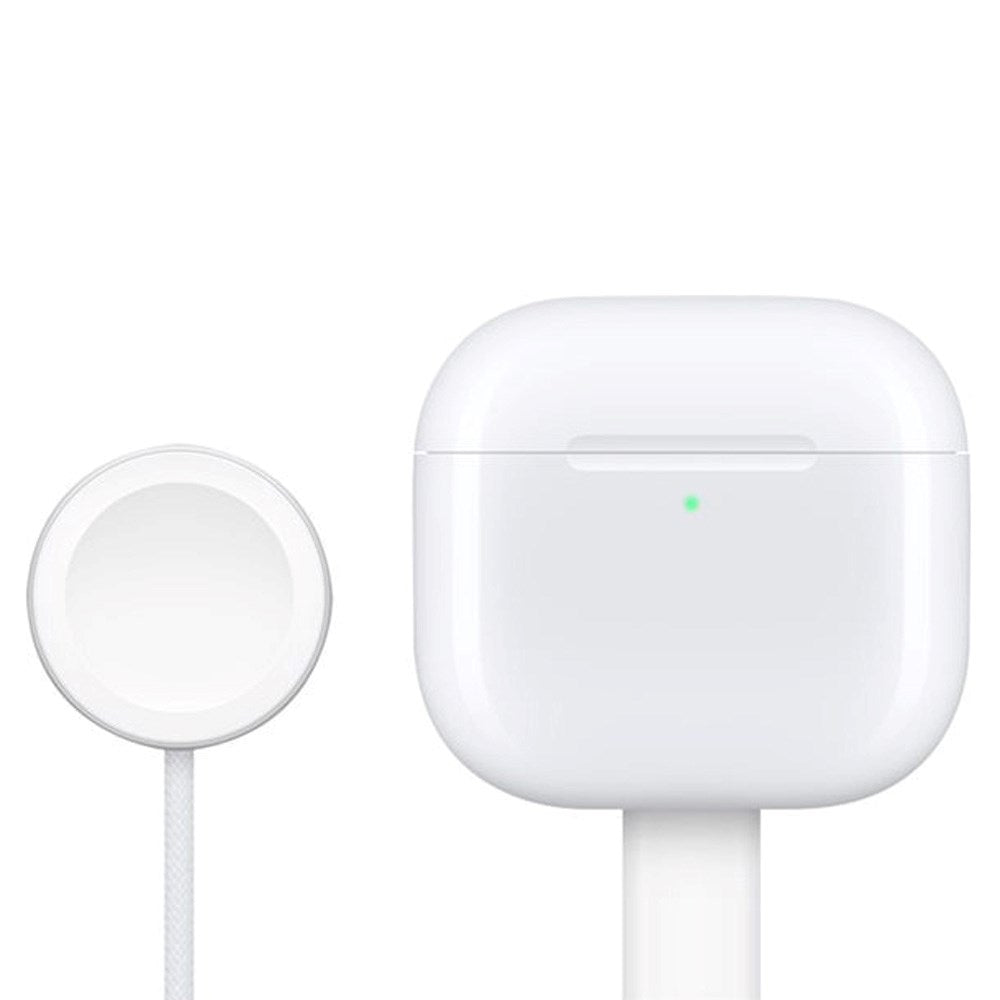 Apple AirPods 4 with Active Noise Cancellation In-Ear Headset with Wireless Charging Case - White